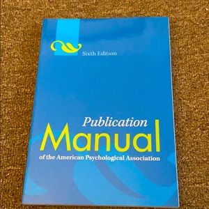 Publication Manual